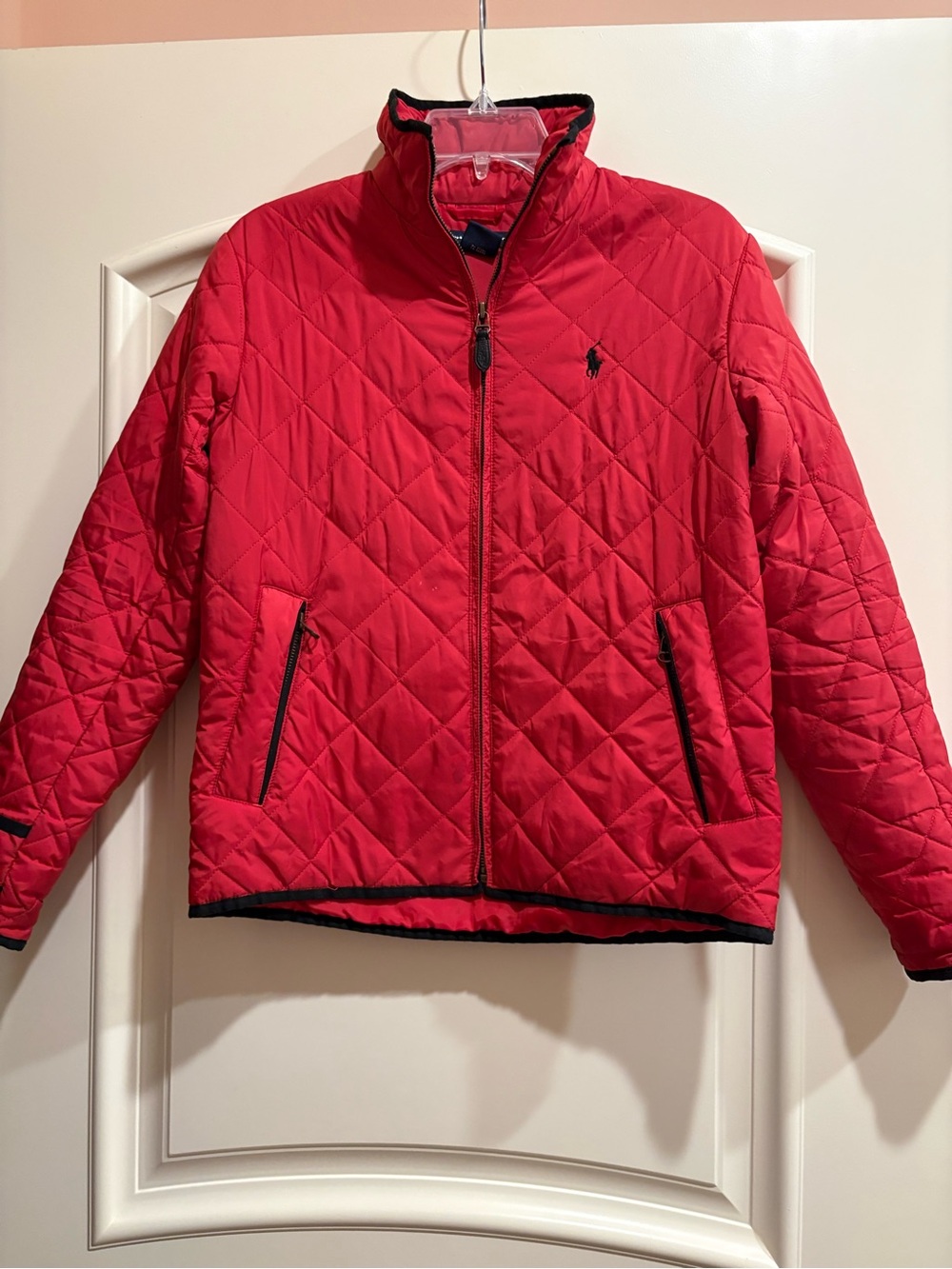 Polo by Ralph Lauren Red Quilted Puffer Jacket